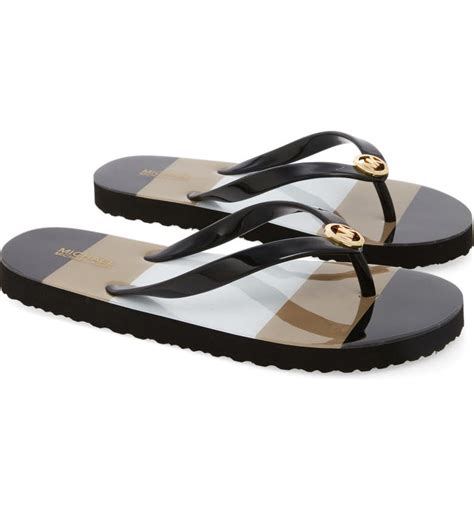 women michael kors flip flop